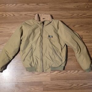 Vintage LL Bean Tan Bomber
